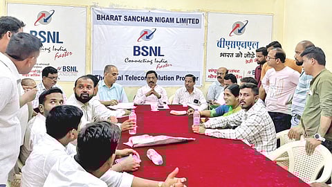 Vinayak Raut BSNL service complaint