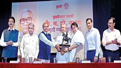 Devlankar's speech in Dr. G G Jadhav Lecture Series