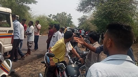 Youth Dies in Accident Gondpipri Road