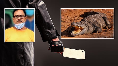 Serial Killer Dr. devendra sharma and crocodile
