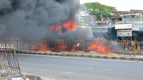 Wardha Fire News |