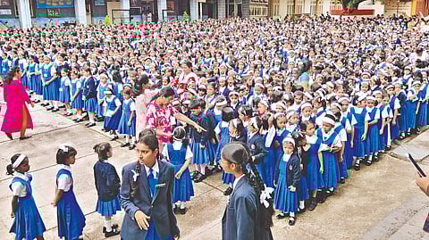 schools start in belgaum