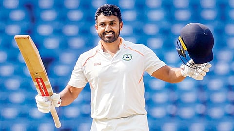India A vs England Lions Match Score Day 1 Karun Nair hitting half century