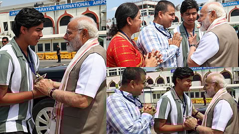 PM Modi-Vaibhav Suryavanshi