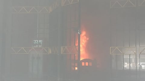 Mumbai Churchgate Station Fire