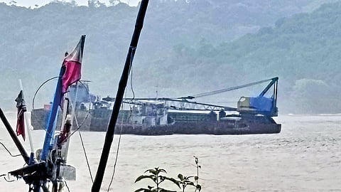 Barge breakdown alert