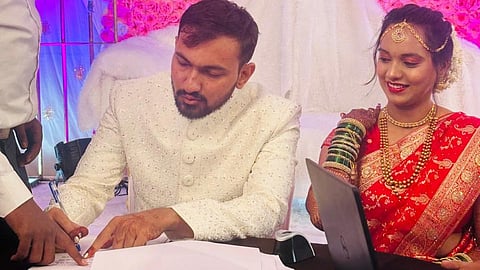 Dharashiv Kalamb simple Wedding