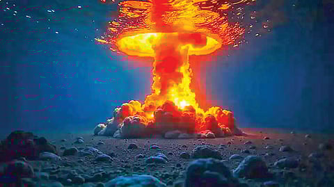 nuclear-bomb-detonation-in-ocean-to-save-earth