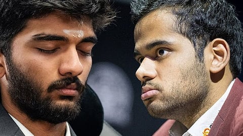 Arjun Erigaisi vs D Gukesh