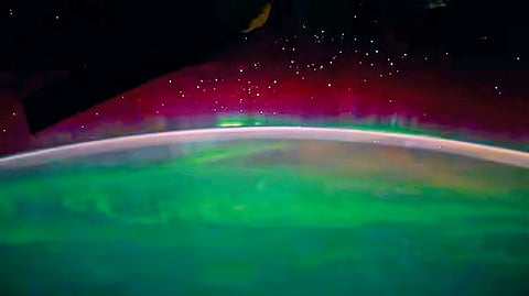 aurora-captured-from-space-on-earth