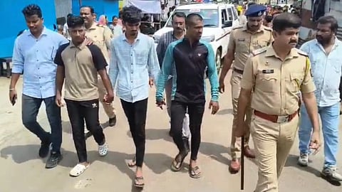Shivaji Peth Attack Case Suspects Paraded
