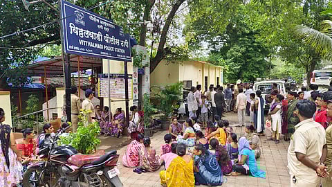 Ashaile villagers agitation