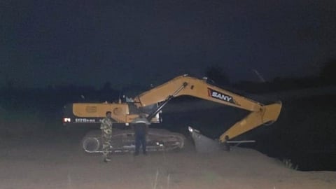 Sand mafia crackdown