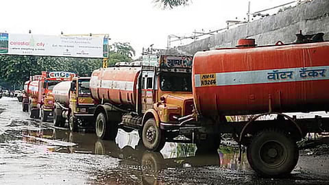 Water tanker raid