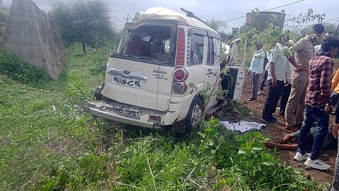 Charthana Scorpio Accident