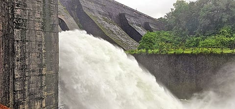 water-released-from-radhanagari-and-tulshi-dams-into-river-beds