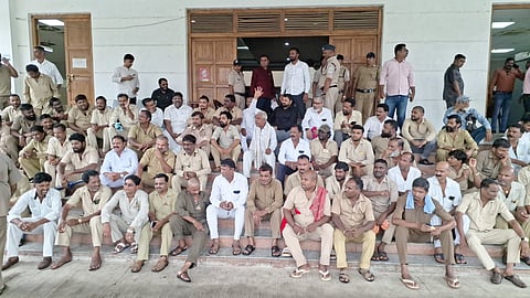 Auto drivers protest