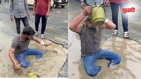 Boisar Road Potholes