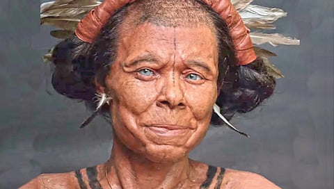 scientists reconstruct 10500 year old womans face using DNA