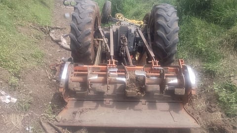 youth dies in tractor overturn