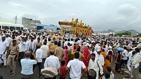 Mauli Palkhi at Valmiki Nagar