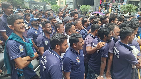 MNS on KDMC labor issue