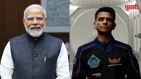 PM Narendra Modi - Shubhanshu Shukla