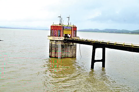 Gangapur Dam Water Storage