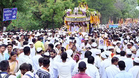 Dnyaneshwar Mauli Palkhi in Solapur District