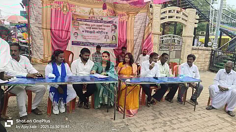 Vanchit Bahujan Aaghadi Protest