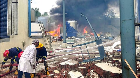 Telangana pharma plant explosion