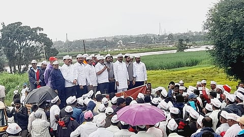 Shaktipith Highway Farmers Protest