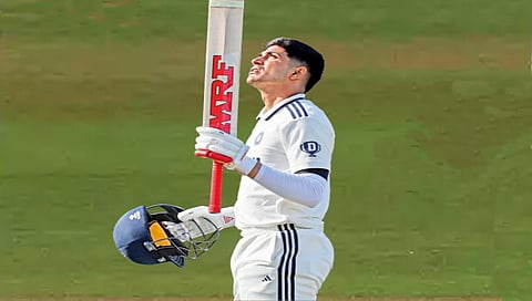 Gill century leads India to 310 for 5