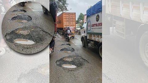 Bhainder Ghodbunder Road Khadde | घोडबंदर रस्त्याच्या दुरुस्तीसाठी आता पालिका सरसावली