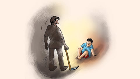 dead body of three four year old child found