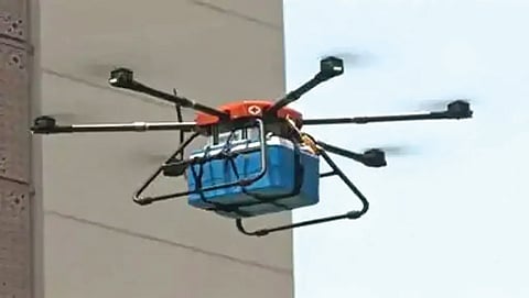 revolution in blood transport thanks to drones