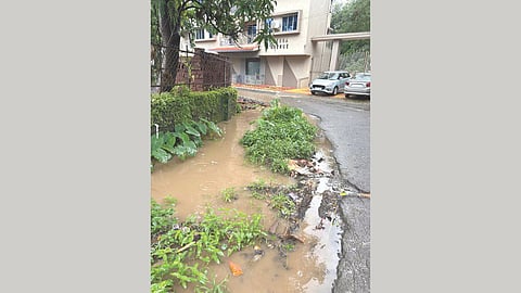 road waterlogging