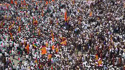 Anti-Maratha rally