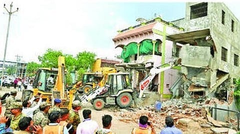 Sambhajinagar Encroachment Campaign
