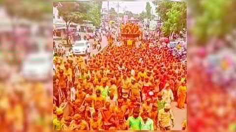 Sant Balumama Palkhi ceremony