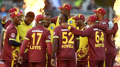 wi vs aus t20i series west indies team announced vs australia andre russell comeback