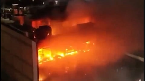 Iraq Shopping Mall Fire