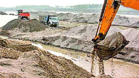 Sand smuggling