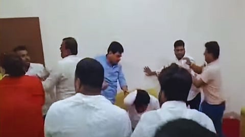 Chhava vs NCP clash