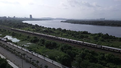 Railway security police action