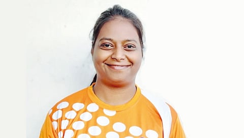 Tejaswini Kadam selected for the Indian skating team for the second consecutive time