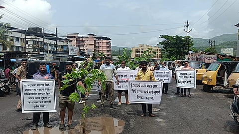 Pali Khopoli highway potholes