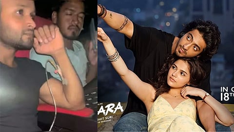 image of audience and ahaan panday also aneet padda