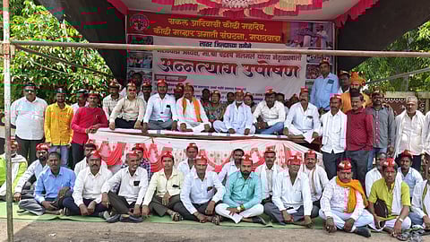 Annatyag protest Koli Mahadev community