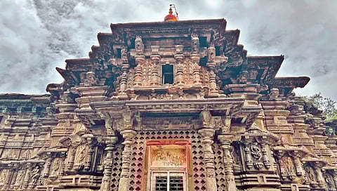 development works at ambabai temple ramps up